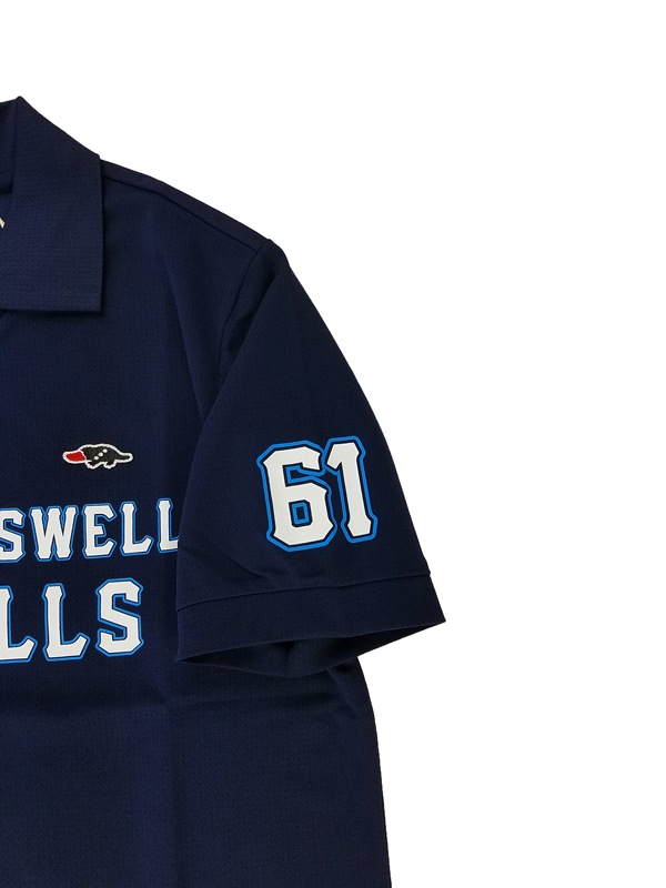 rough&swell ラフアンドスウェル　スキッパー　ポロシャツ　メンズ　L カジュアルゴルフドットコムby PALM SPRINGSにrough&swell［ラフ