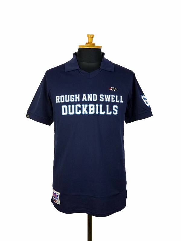 rough&swell ラフアンドスウェル　スキッパー　ポロシャツ　メンズ　L SALE】rough&swell ラフアンドスウェル FRONTIER SKIPPER スキッパー