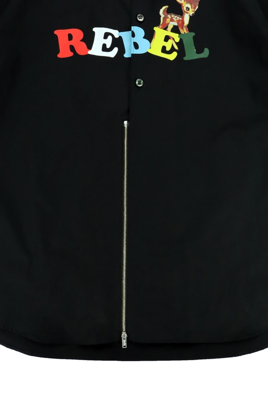 40%OFF】 UNDERCOVER アンダーカバー CoブロードフロントZIP付半袖