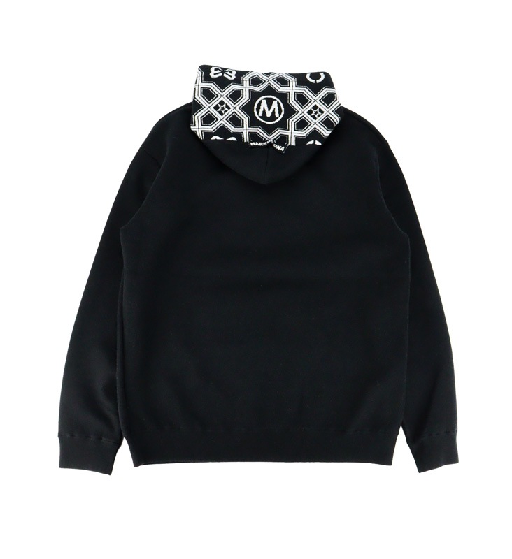 ��26SS��MARK&LONA �ޡ�������ɥ��� Stela CO CASH Blended Hoodie | MEN  �˥åȥѡ����� �֥�å� MLM-6A-AB04
