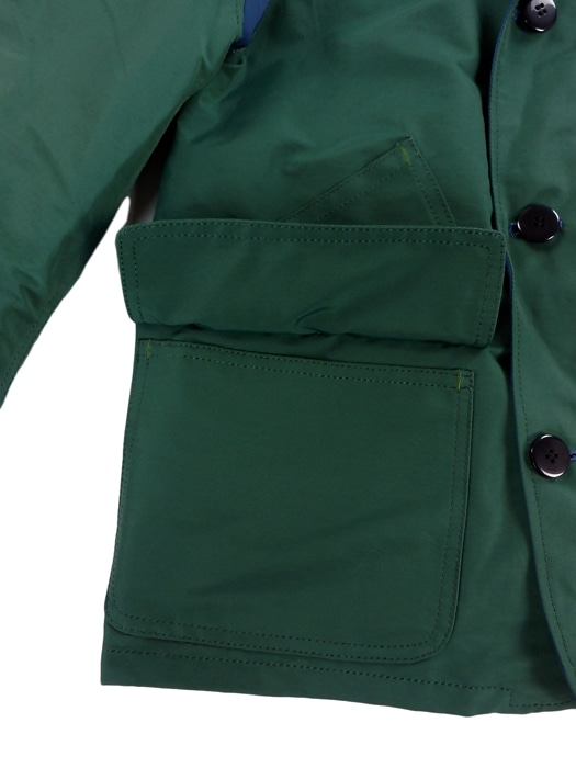 Mr.olive ミスターオリーブ　リバーシブル　ジャケット 定価41800円 MR.OLIVE ミスターオリーブ リバーシブルジャケット オレンジx