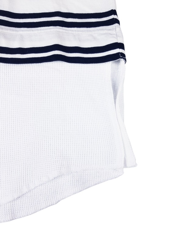 50OFFWhite Mountaineering ۥ磻ȥޥƥ˥ STRIPE LAYERED T-SHIRT ȥ饤 쥤䡼 T ۥ磻 WM2071527