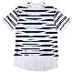 White Mountaineering ۥ磻ȥޥƥ˥ STRIPE LAYERED T-SHIRT ȥ饤 쥤䡼 T ۥ磻 WM2071527