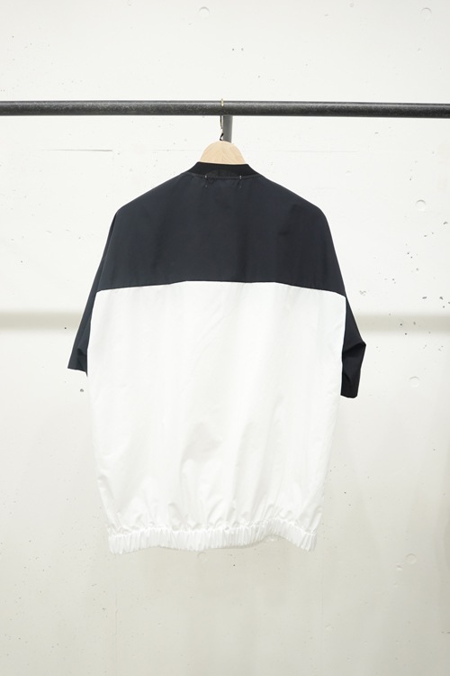 ⭐️24SS CULLNI（クルニ）High Count Poplin ⭐️美品⭐️ 24SS】CULLNI クルニ High Count Poplin Bi Color Pullover WHITE 24