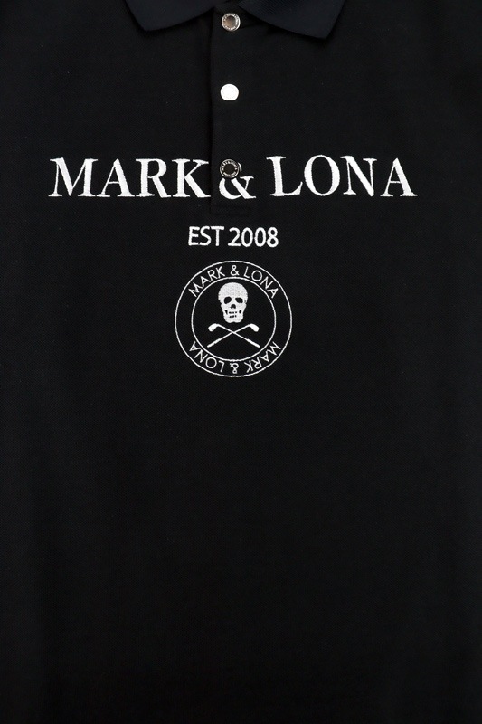 ��26SS��MARK&LONA �ޡ�������ɥ��� Gauge Camouflage Jacquard Polo | MEN  �ݥ������ �֥�å� MLM-6A-AP02