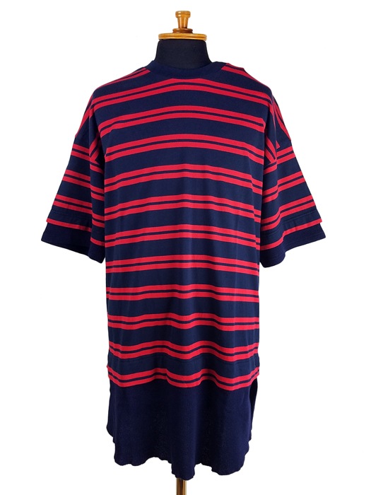 50OFFWhite Mountaineering ۥ磻ȥޥƥ˥ STRIPE LAYERED T-SHIRT ȥ饤 쥤䡼 T ͥӡ WM2071527