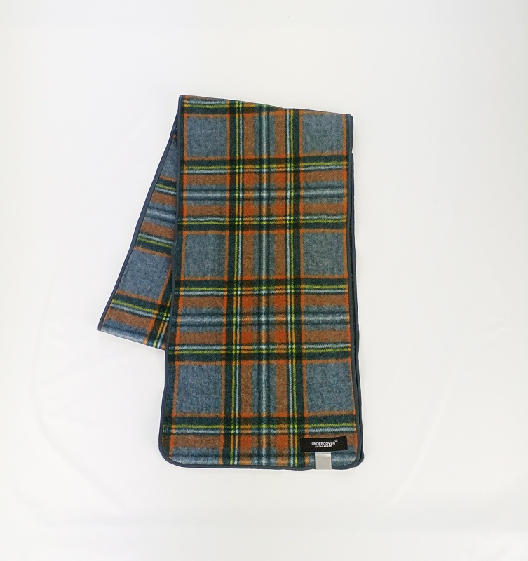 アンダーカバー マフラー アンダーカバーUNDERCOVER オレンジチェック