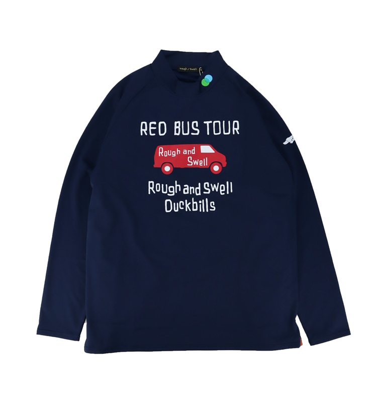 rough&swell ラフアンドスウェル RED BUS TOUR MOCK L.S. モックネック