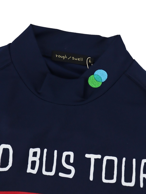 rough&swell ��ե���ɥ������� RED BUS TOUR MOCK L.S. ��å��ͥå� �ͥ��ӡ� RSM-25217