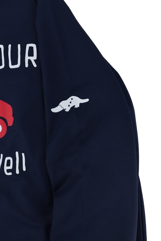 rough&swell ラフアンドスウェル RED BUS TOUR MOCK L.S. モックネック