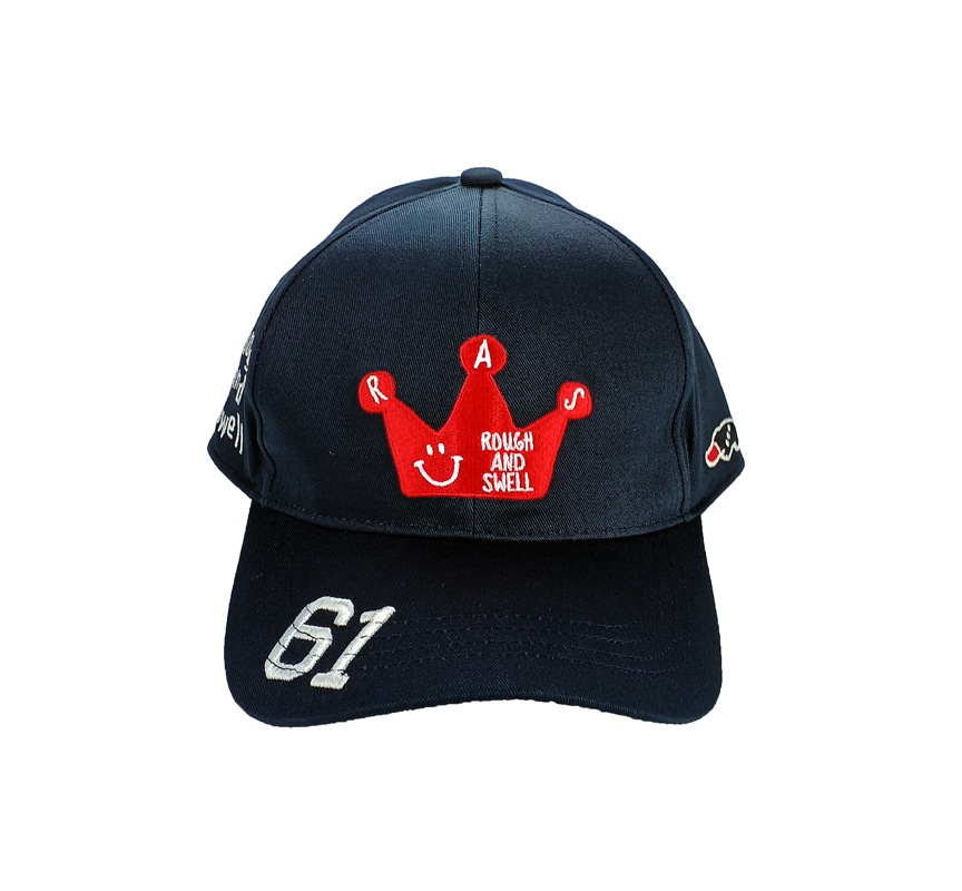 ラフ＆スウェル ゴルフ バイザー ネイビー さ新品 ユニセックス