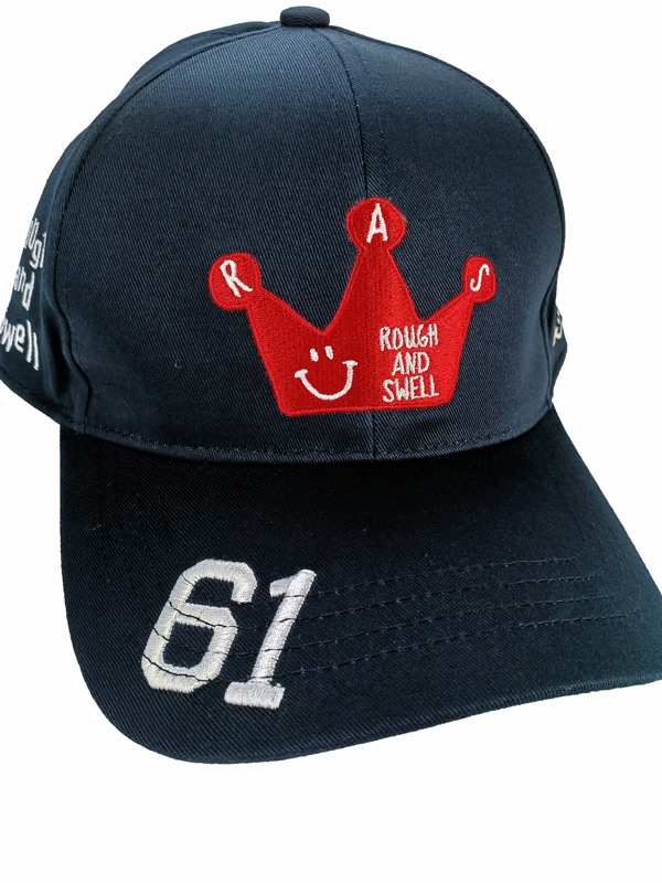 rough&swell ラフアンドスウェル CROWN B.B. CAP キャップ ネイビー
