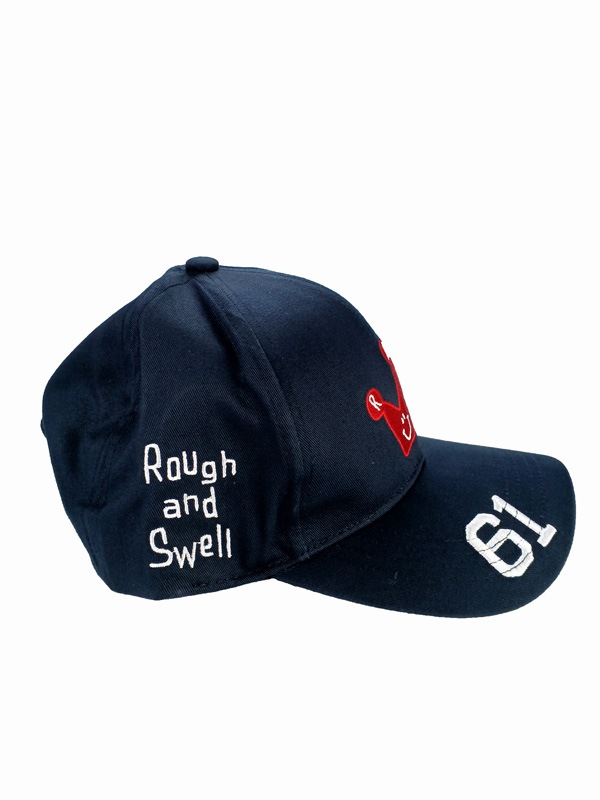 rough&swell ラフアンドスウェル CROWN B.B. CAP キャップ ネイビー