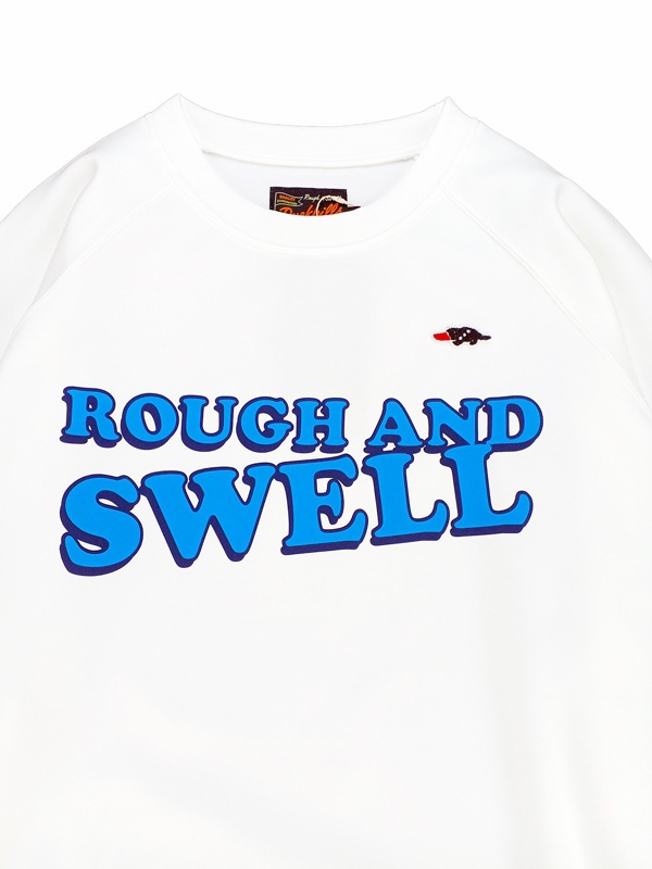 rough&swell［ラフアンドスウェル］BIG R HOODIE/ビッグロゴ裏毛