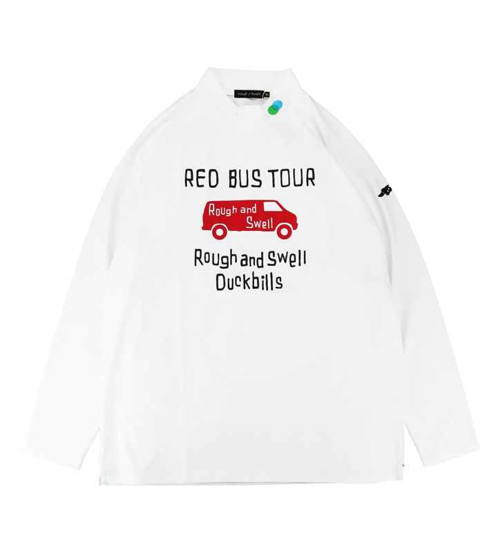 rough & swell　GOLF PEACE MOCK 　モックネック カジュアルゴルフドットコムby PALM SPRINGSにrough&swell［ラフ