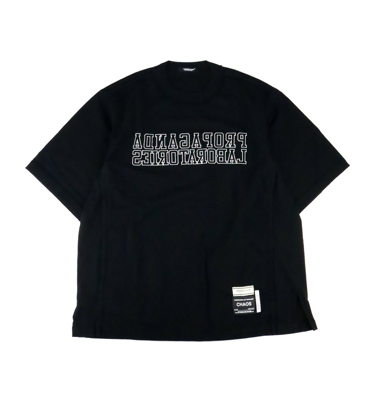 24SS】 UNDERCOVER アンダーカバー 裏サテンパッチネームコラージュTEE