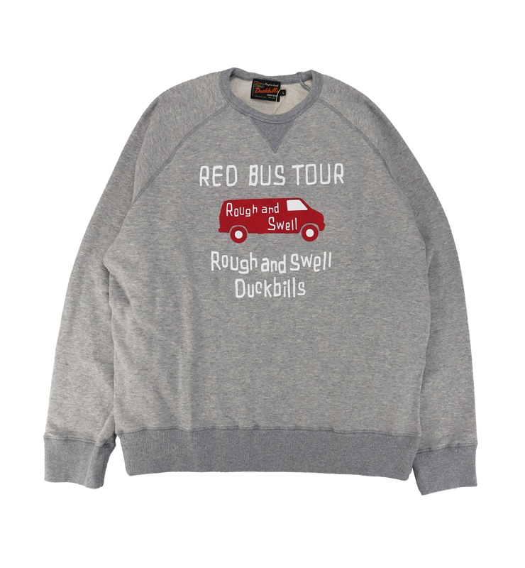 rough&swell ラフアンドスウェル RED BUS SWEAT スウェット