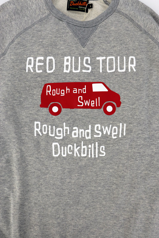 rough&swell ��ե���ɥ������� RED BUS SWEAT �������å� ���졼 RSM-25227