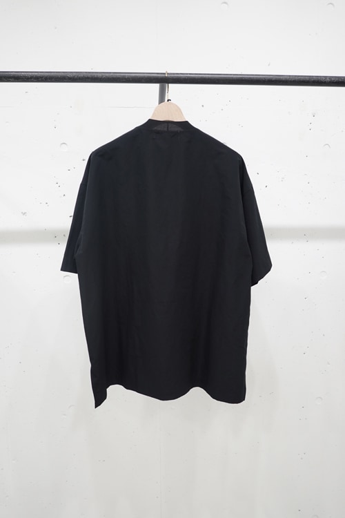 CULLNI クルニ Front ZIP Taffeta Tee BLACK 23-SS-019 の通販 - ALLEY