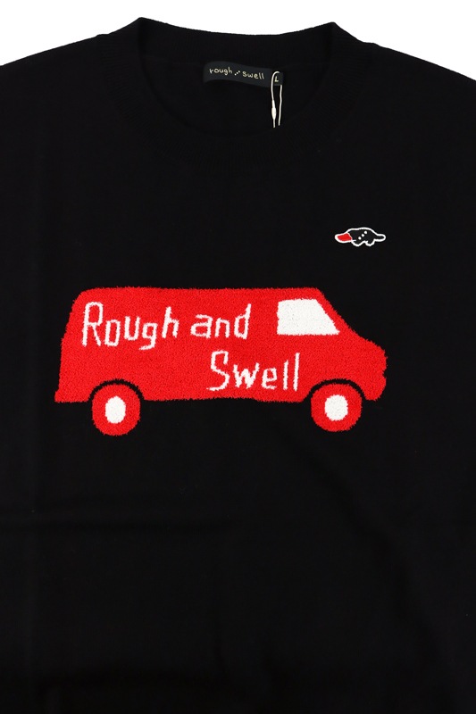 rough&swell ��ե���ɥ������� RED BUS VEST �٥��� �֥�å� RSM-25281