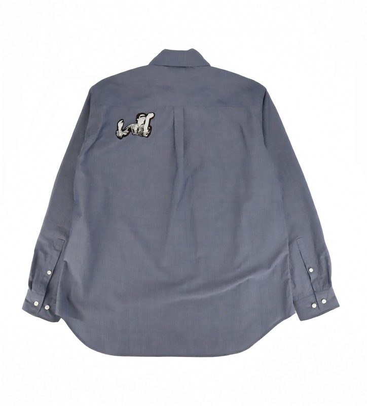 ��26SS��UNDERCOVER MEN'S PRE-COLLECTION ����������С���󥺥ץ쥳�쥯����� ������ե��顼���奿���ץ饤���������֥졼Ĺµ����� �饤�ȥ֥롼���졼 UP1F4413