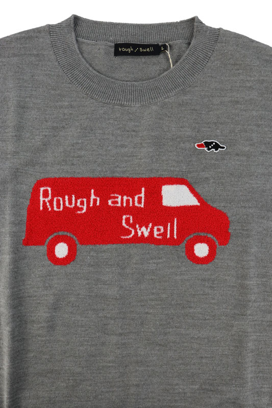 rough&swell ラフアンドスウェル RED BUS VEST ベスト グレー