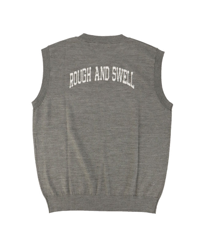 rough&swell ラフアンドスウェル RED BUS VEST ベスト グレー RSM