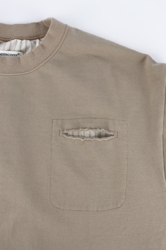 ��26SS��UNDERCOVER MEN'S PRE-COLLECTION ����������С���󥺥ץ쥳�쥯����� TEE/ST�����mixȾµPK�������å� �١����奰�졼 UP1F4803