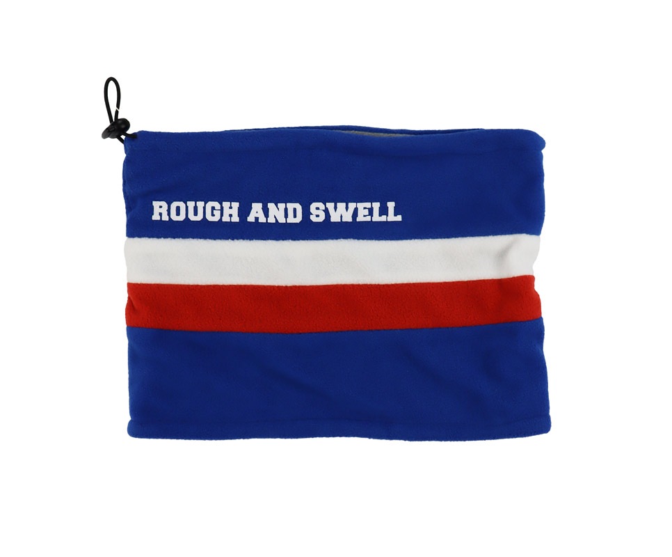 rough&swell ��ե���ɥ������� TRICOLOR NECK WARMER �ͥå��������ޡ� �֥롼 RSA-25209