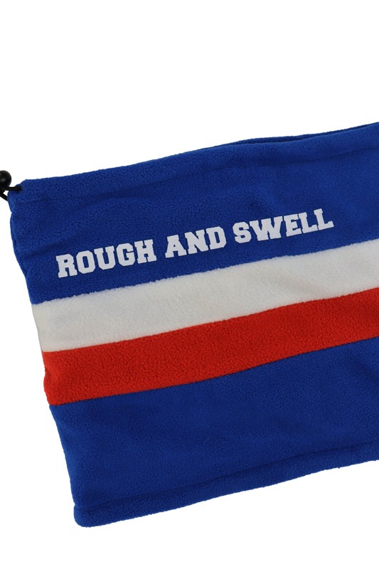 rough&swell ��ե���ɥ������� TRICOLOR NECK WARMER �ͥå��������ޡ� �֥롼 RSA-25209