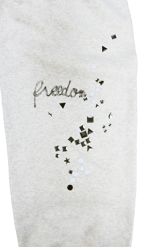 ��25AW��Maison MIHARA YASUHIRO �᥾�� �ߥϥ�䥹�ҥ� Embellished Distressed Sweat Pants �ۥ磻�� J15PT724