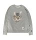 ��25AW��Maison MIHARA YASUHIRO �᥾�� �ߥϥ�䥹�ҥ� Cat Printed Sweatshirt ���졼 J15PO742