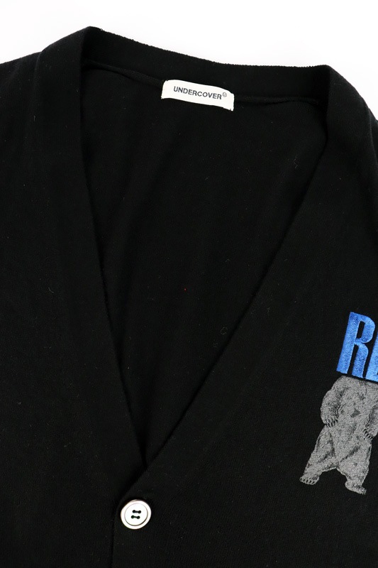 ��26SS��UNDERCOVER MEN'S PRE-COLLECTION ����������С���󥺥ץ쥳�쥯����� ������ե��顼����˥åȥ����ǥ����� �֥�å� UP1F4903