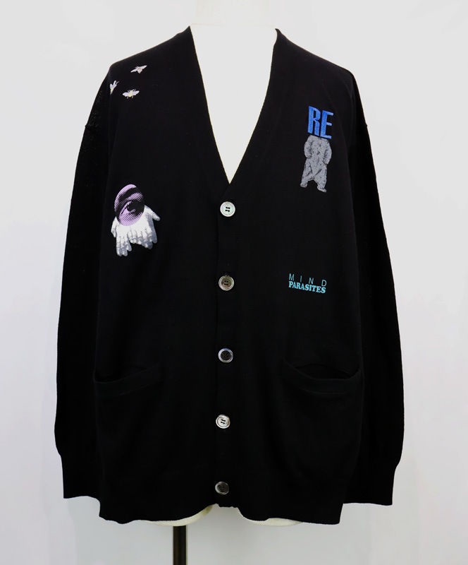 ��26SS��UNDERCOVER MEN'S PRE-COLLECTION ����������С���󥺥ץ쥳�쥯����� ������ե��顼����˥åȥ����ǥ����� �֥�å� UP1F4903