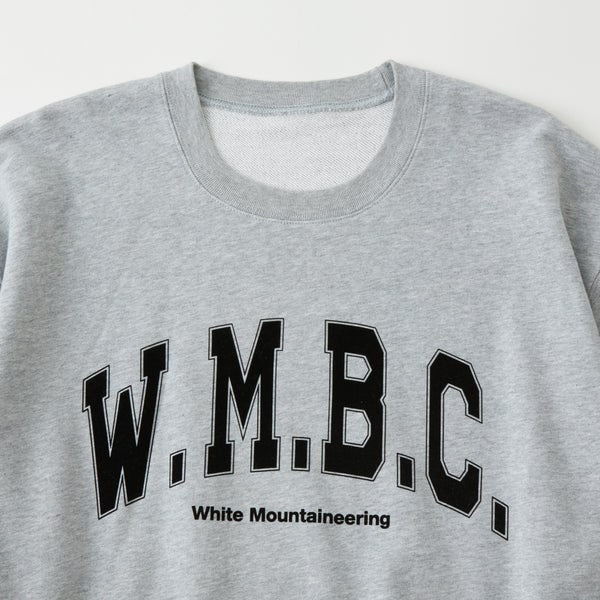 SALEWhite Mountaineering  ۥ磻ȥޥƥ˥󥰡WMBC COLLEGE LOGO SWEATSHIRT GRAY BC2373503