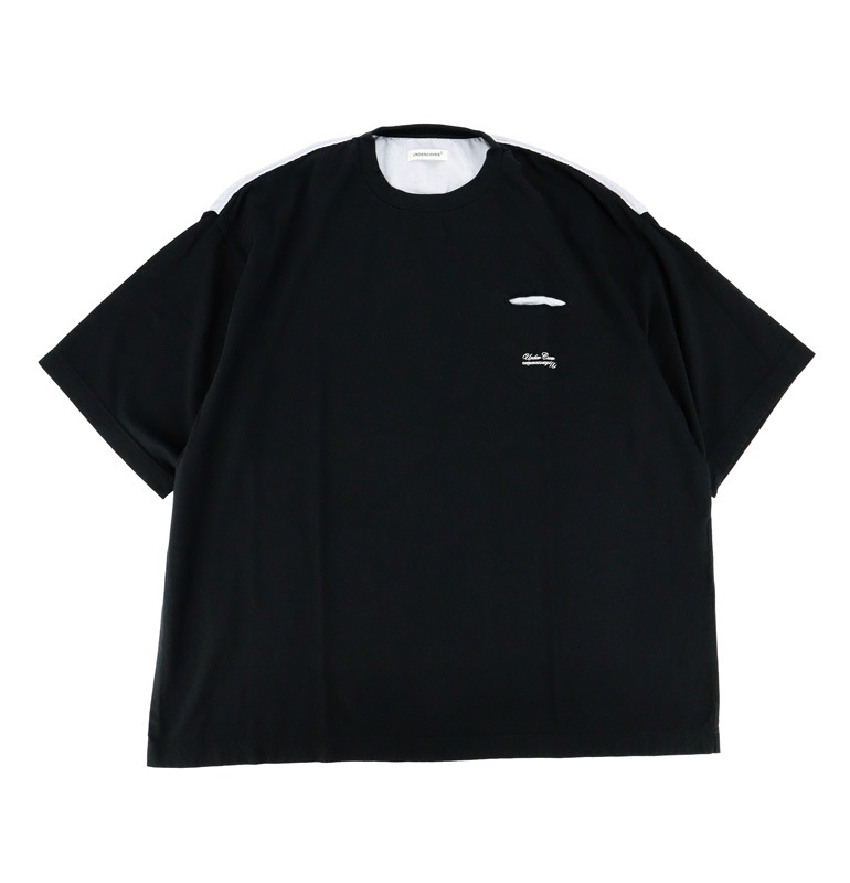 ��26SS��UNDERCOVER MEN'S PRE-COLLECTION ����������С���󥺥ץ쥳�쥯����� Co�����ץ饤����ST�衼������PKTEE �֥�å� UP1F4805