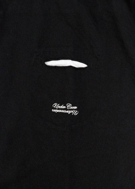 ��26SS��UNDERCOVER MEN'S PRE-COLLECTION ����������С���󥺥ץ쥳�쥯����� Co�����ץ饤����ST�衼������PKTEE �֥�å� UP1F4805