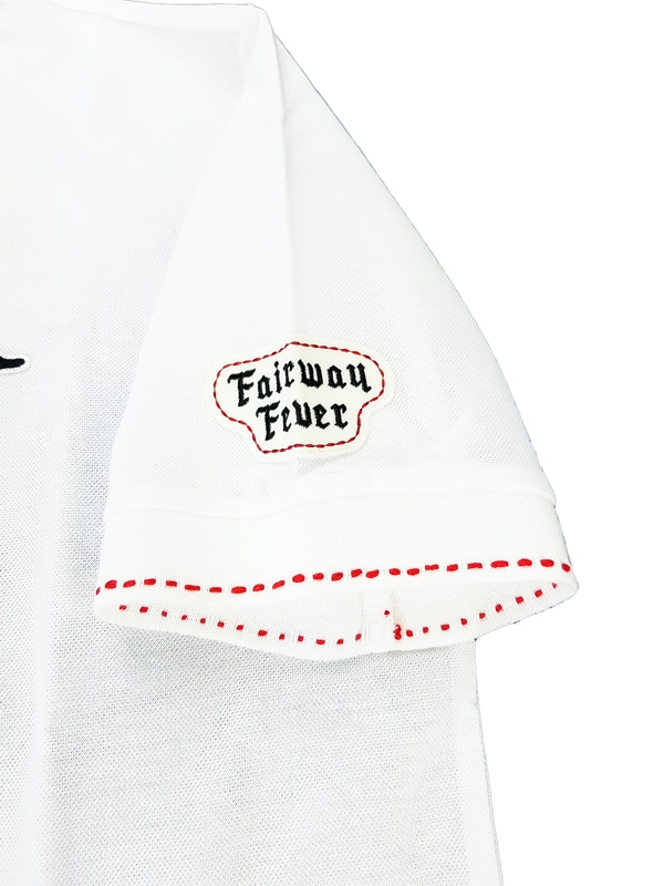 rough&swell ラフアンドスウェル STITCH POLO ポロシャツ ホワイト RSM