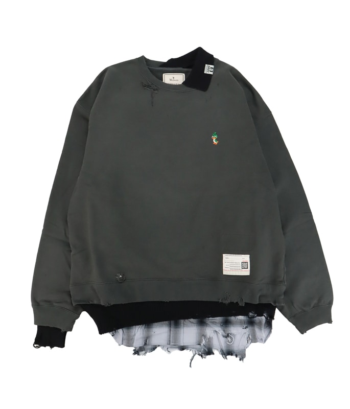 25aw新品MIHARA YASUHIRO Layered LongSleeve Maison MIHARA YASUHIRO - 【25AW】レイヤード ロングスリーブ