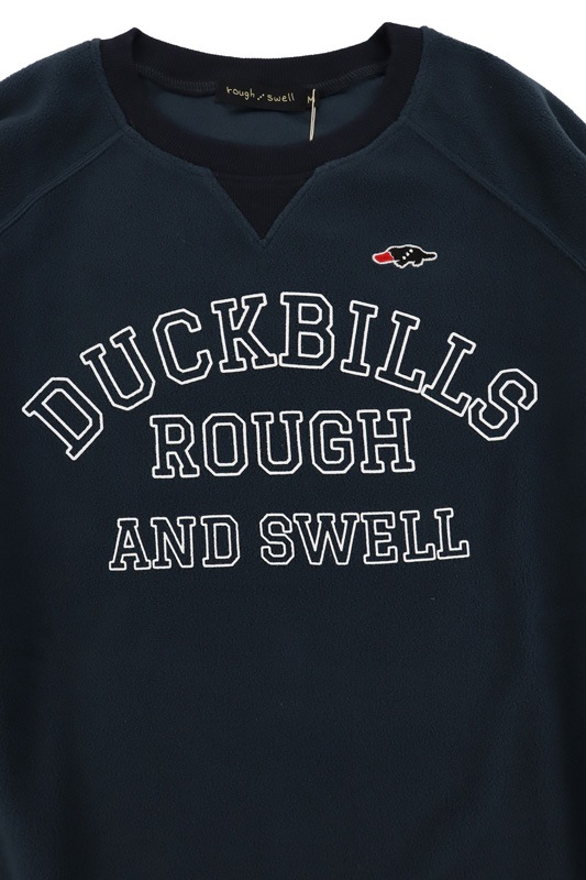 rough and swell M ネイビー/ライトブルー rough&swell ラフアンドスウェル MUSTANG SWEAT スウェット ネイビー