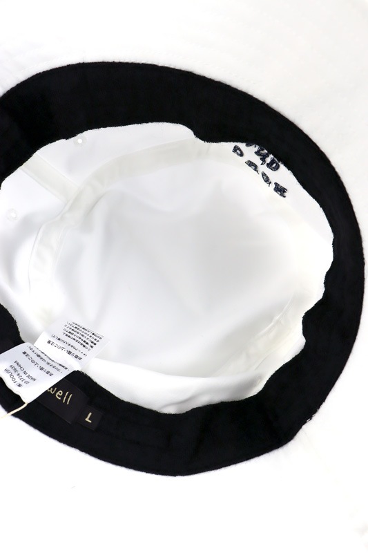 rough&swell ��ե���ɥ������� WALES HAT �ϥå� �ۥ磻�� RSA-26008
