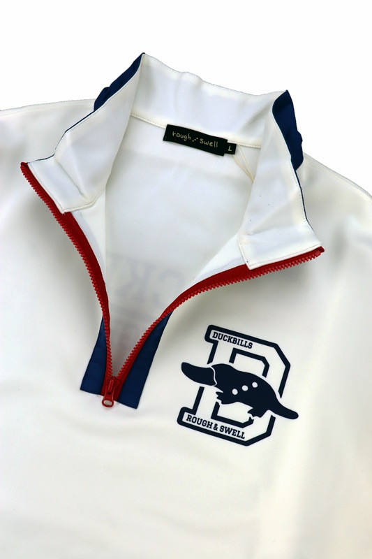 ��30%OFF��rough&swell ��ե���ɥ������� BIG D ZIP SWEAT �������å� �ۥ磻�� RSM-24209