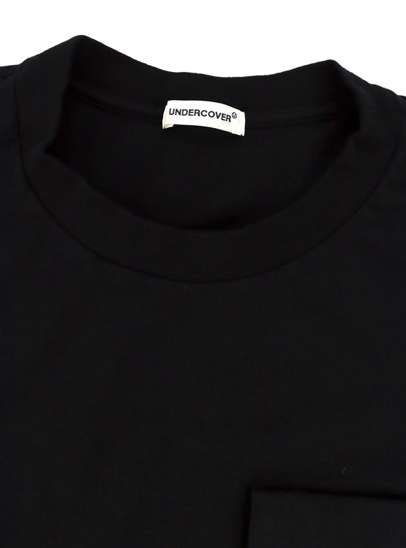 ��26SS��UNDERCOVER MEN'S PRE-COLLECTION ����������С���󥺥ץ쥳�쥯����� �ٵ�ŷ����PKTEE �֥�å� UP1F4811