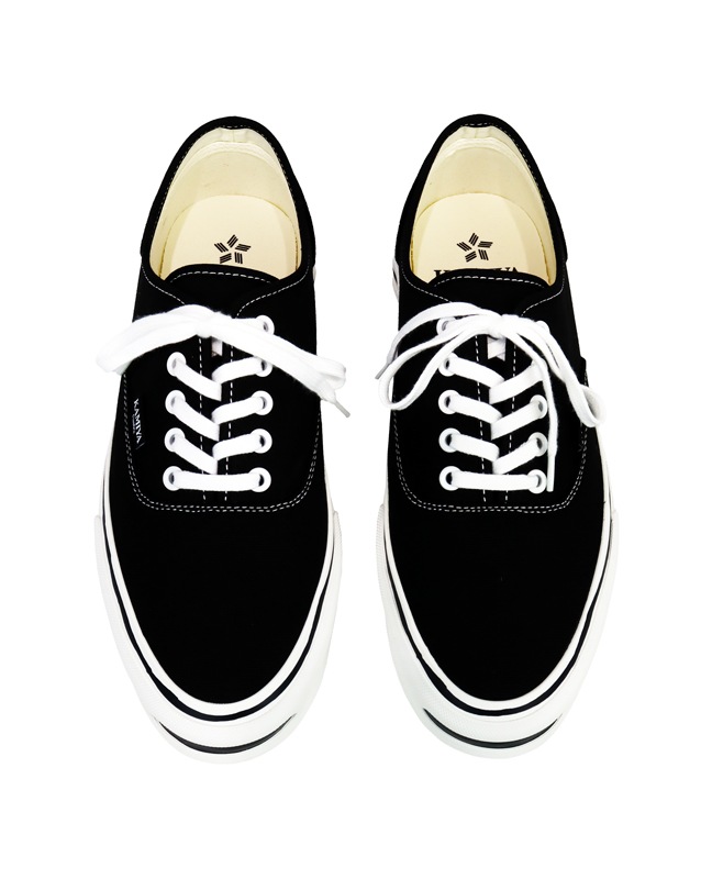 25SSKAMIYA ߥ "Herc" Vulcanize Sneaker ֥å G11FW701