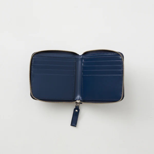 ��40%OFF��White Mountaineering  �ۥ磻�ȥޥ���ƥ˥���󥰡�LEATHER WALLET NAVY WM2573819
