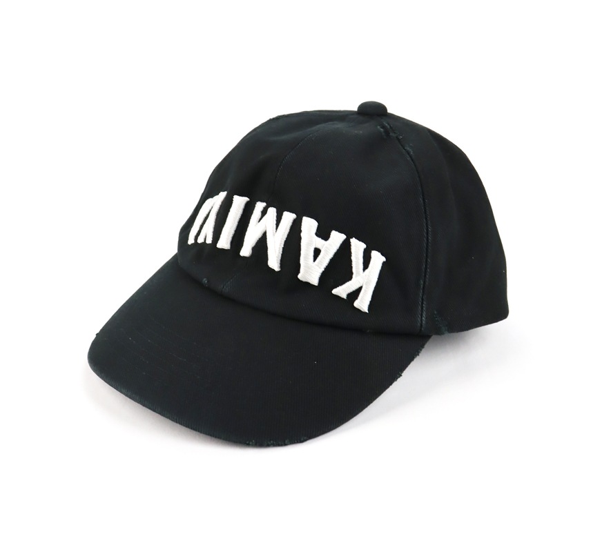 KAMIYA カミヤ OOPS!! Capキャップ カミヤ KAMIYA “KMY”Distressed Cap （KHAKI） -FASCINATE