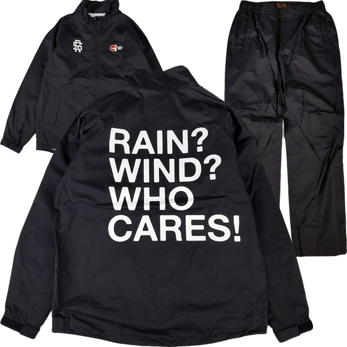 Rough Swell ラフアンドスウェル Who Cares Rain Suit レインスーツ ブラック Rsm 090 ナイロンブルゾン ナイロンパンツ セットアップ ゴルフウェア の通販 Alley Onlineshop Rough Swell ラフアンドスウェル Who Cares Rain Suit レインスーツ ブラック Rsm 090 ナイロンブルゾン ナイロンパンツ セットアップ ゴルフウェア の通販 Alley Onlineshop