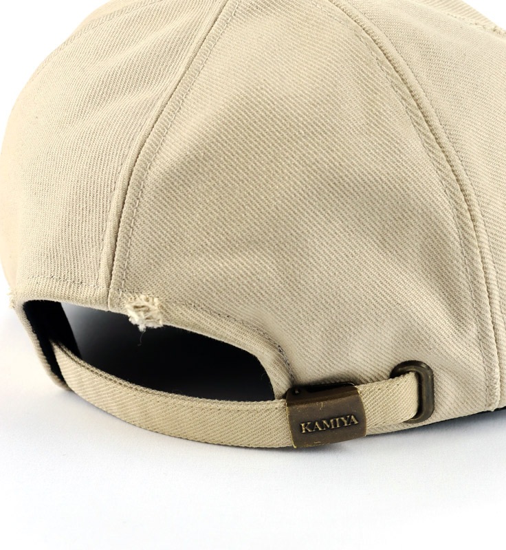 ��26SS��KAMIYA ���ߥ� ��KAMIYA�� Upside-Down Distressed Cap �١����� G16CA104