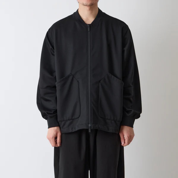 ��25AW��White Mountaineering Repose Wear �ۥ磻�ȥޥ���ƥ˥���� ZIP BLOUSON��BLACK RW2573203