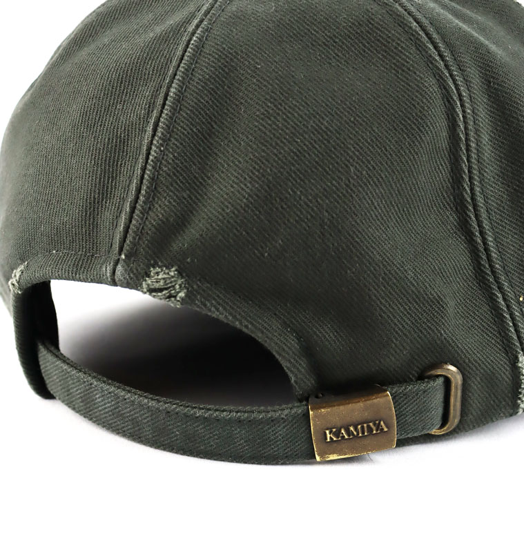 ��26SS��KAMIYA ���ߥ� ��KAMIYA�� Upside-Down Distressed Cap ������ G16CA104